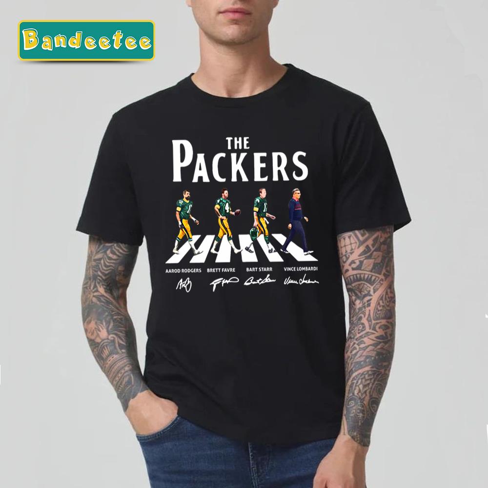 The Packers Abbey Road Signature Trend Unisex T-Shirt