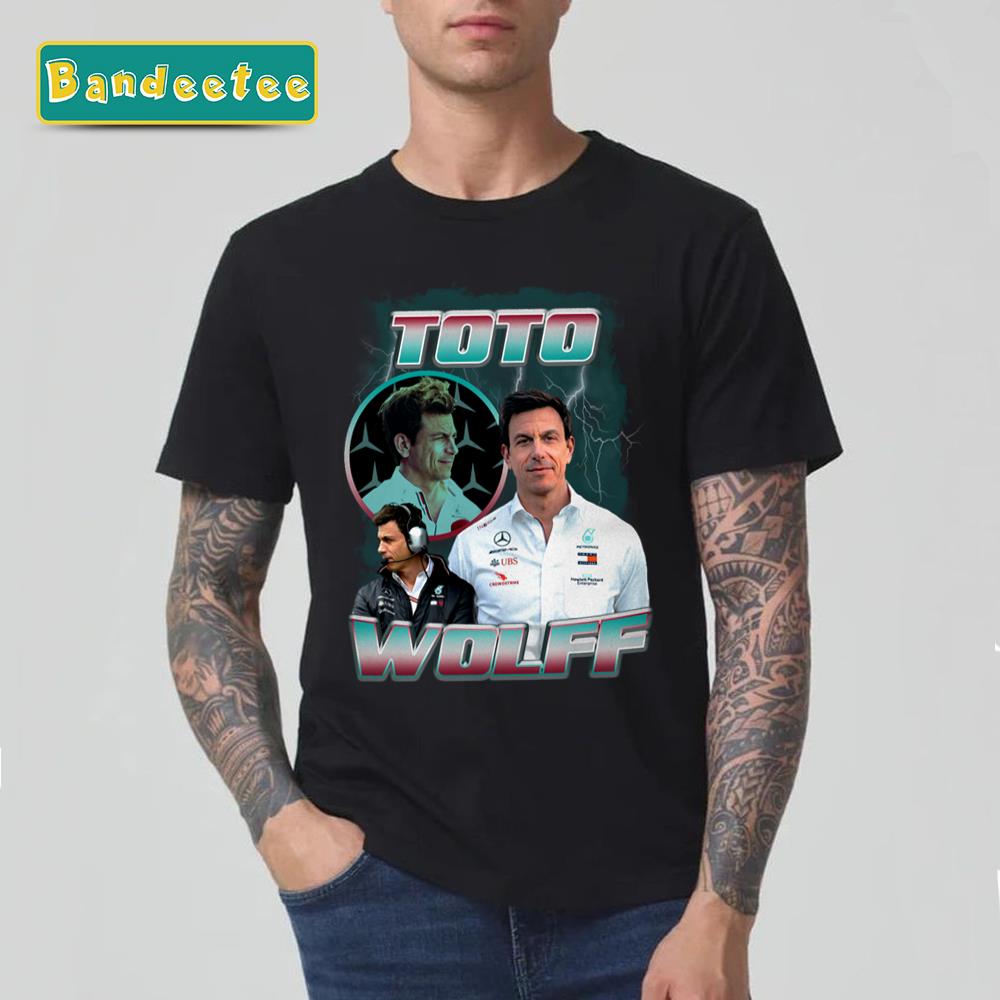 Toto Wolff 80’s Vintage Bootleg Unisex T-Shirt