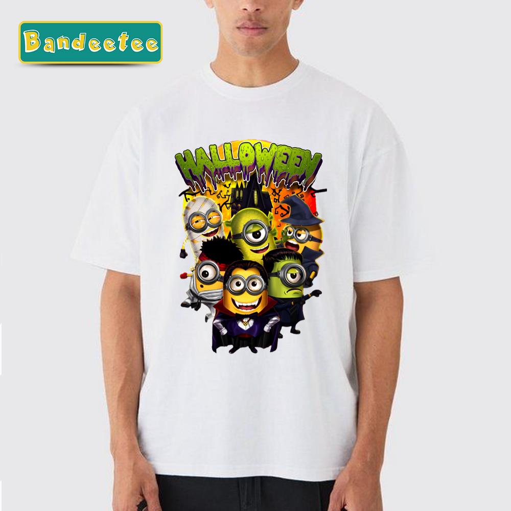 Trick Or Treat Minions Halloween Unisex T-Shirt