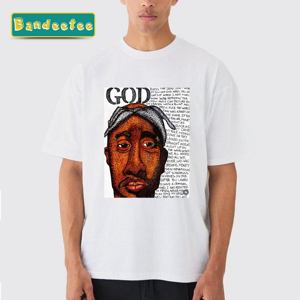 Tupac Shakur Long Unisex T-Shirt