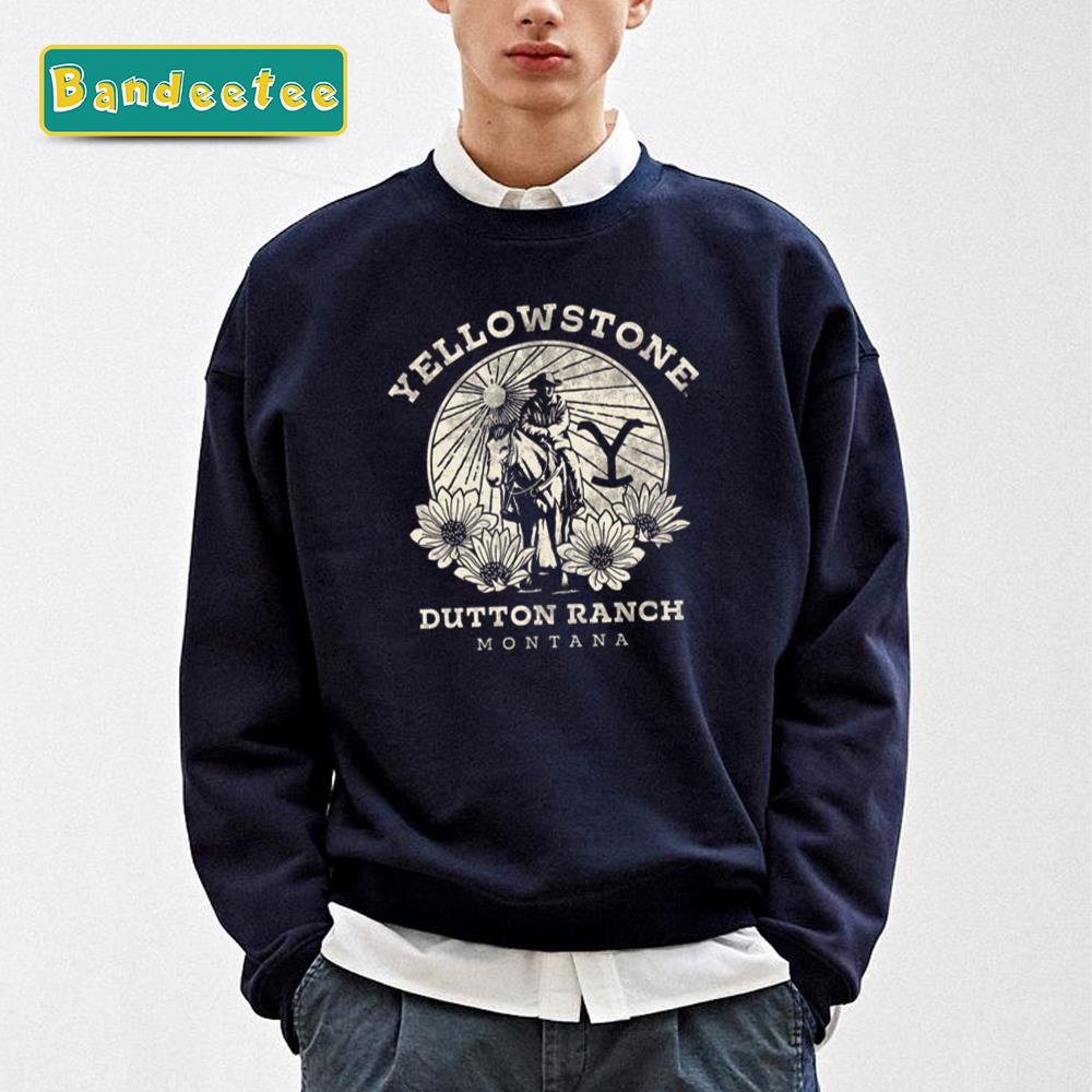 Yellowstone Dutton Ranch Sunflower Unisex Sweatshirt