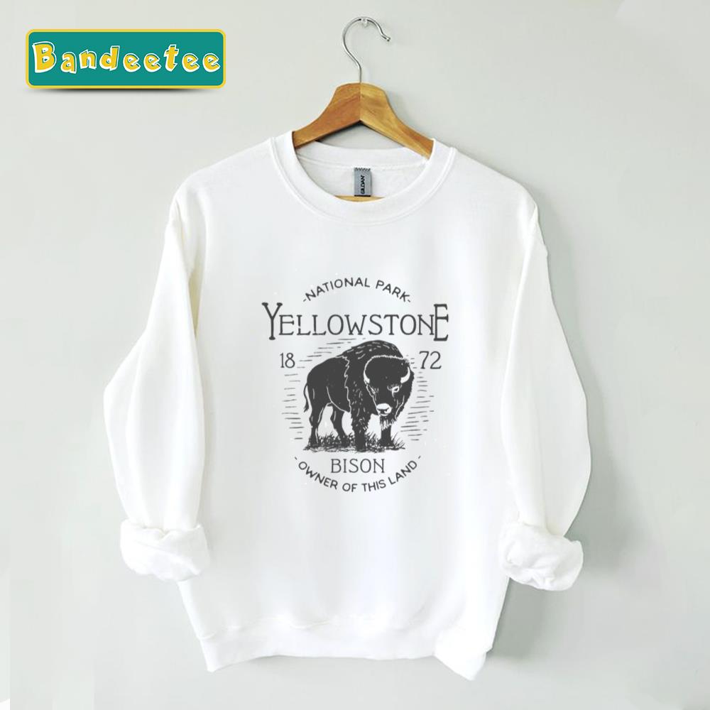 Yellowstone National Park Bison Unisex Sweatshirt