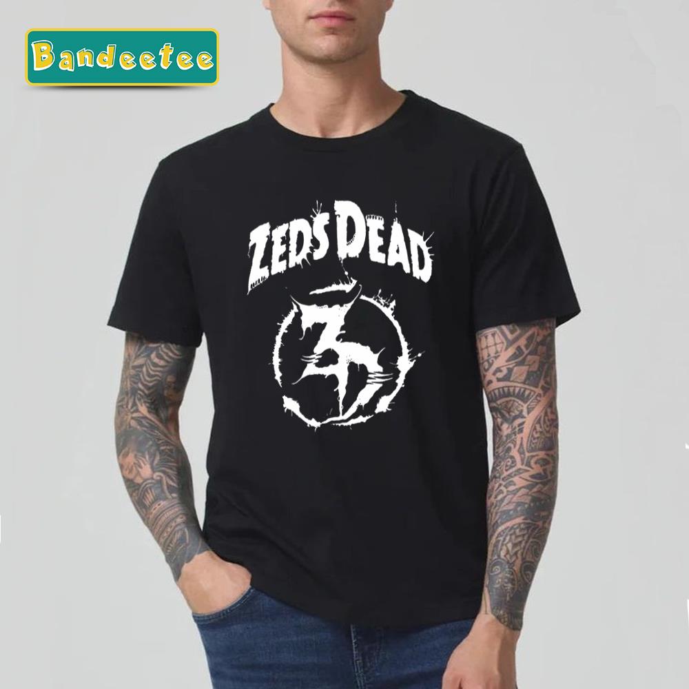 Zeds Dead White Logo Unisex T-Shirt