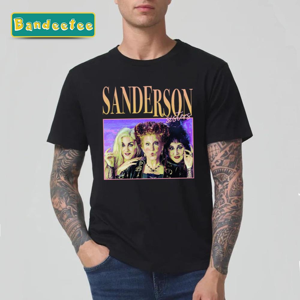 90s Style Sanderson Sisters Halloween Unisex T-Shirt