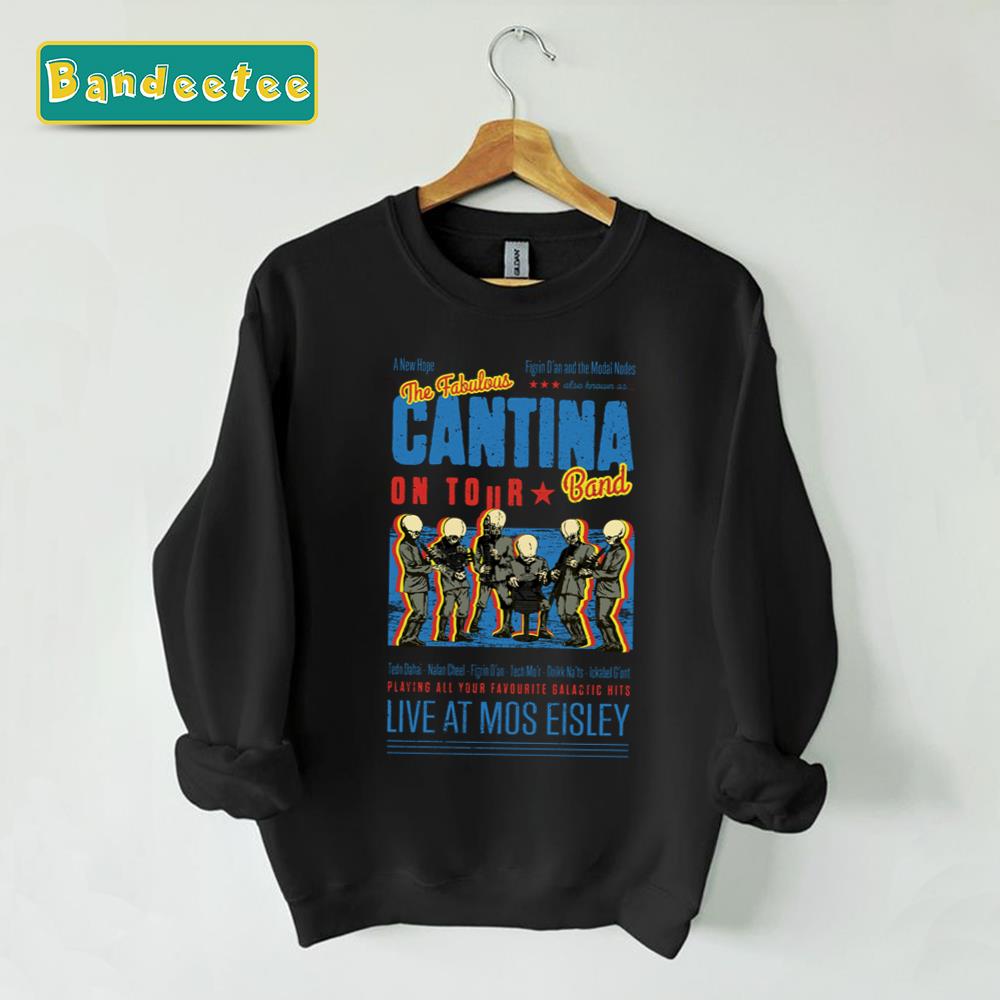 Cantina Band Live At Mos Eisley Star Wars Unisex Sweatshirt