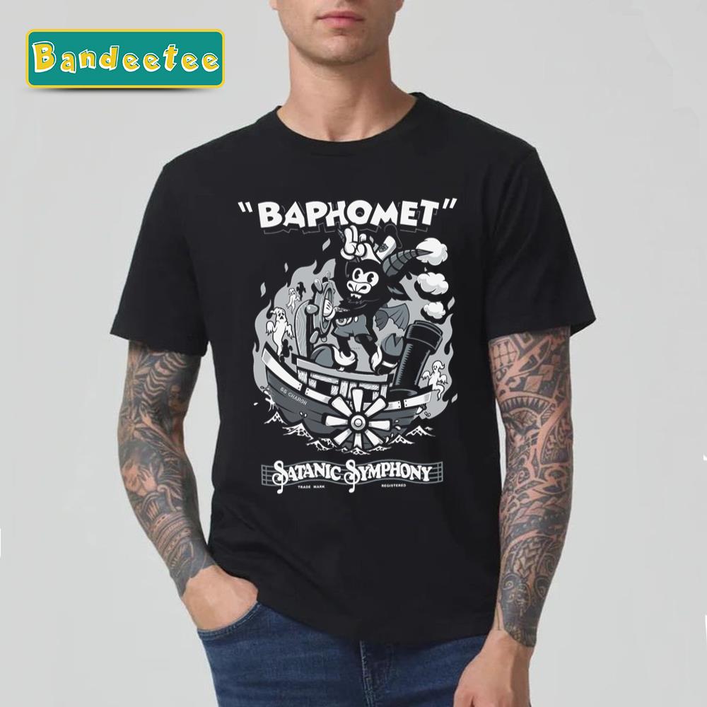 Cartoon Baphomet – Steamboat Baphy Halloween