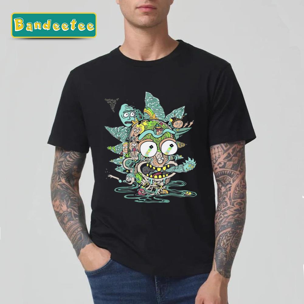 Cartoon Cool Art Rick And Morty Unisex T-Shirt