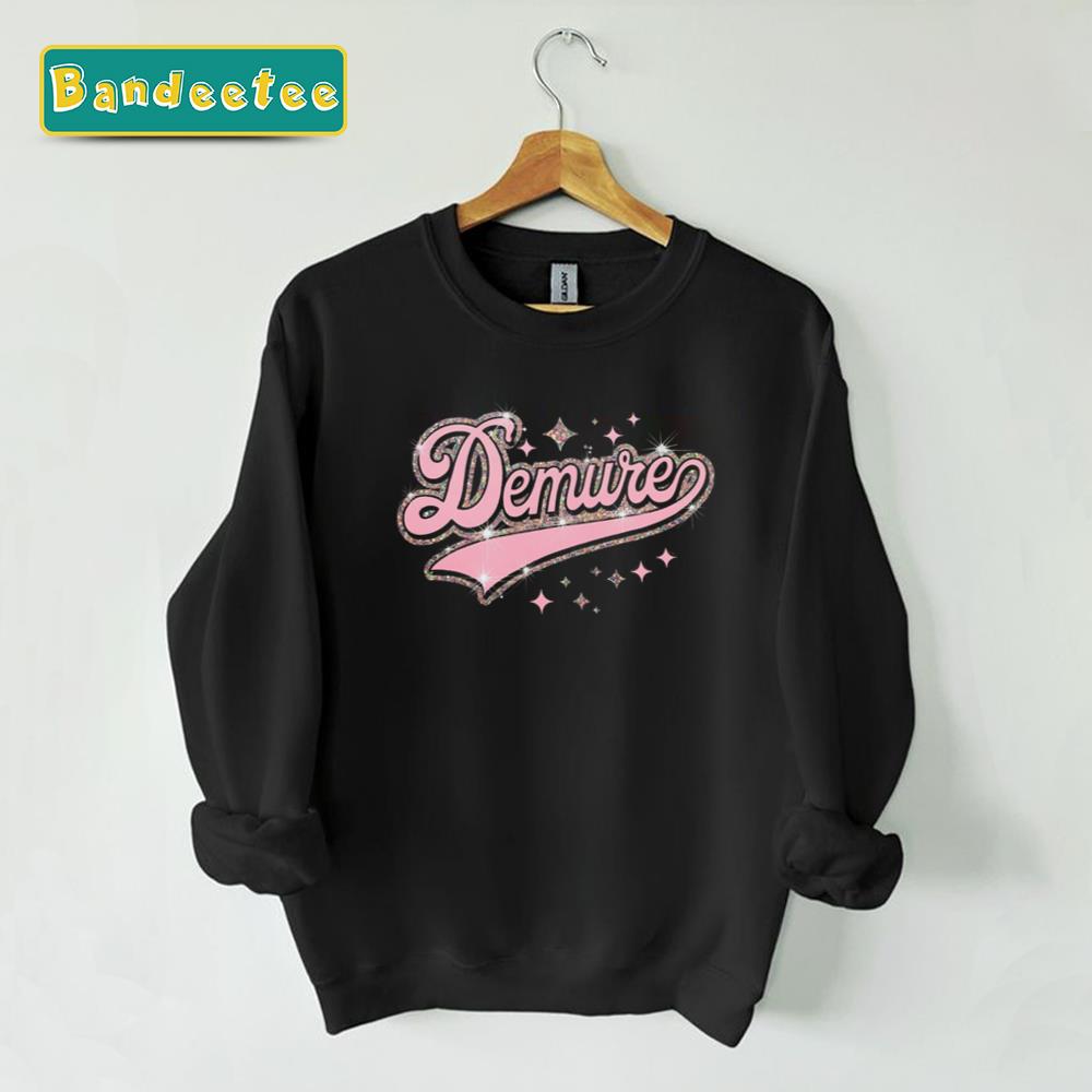 Demure Trend Tag Unisex Sweatshirt