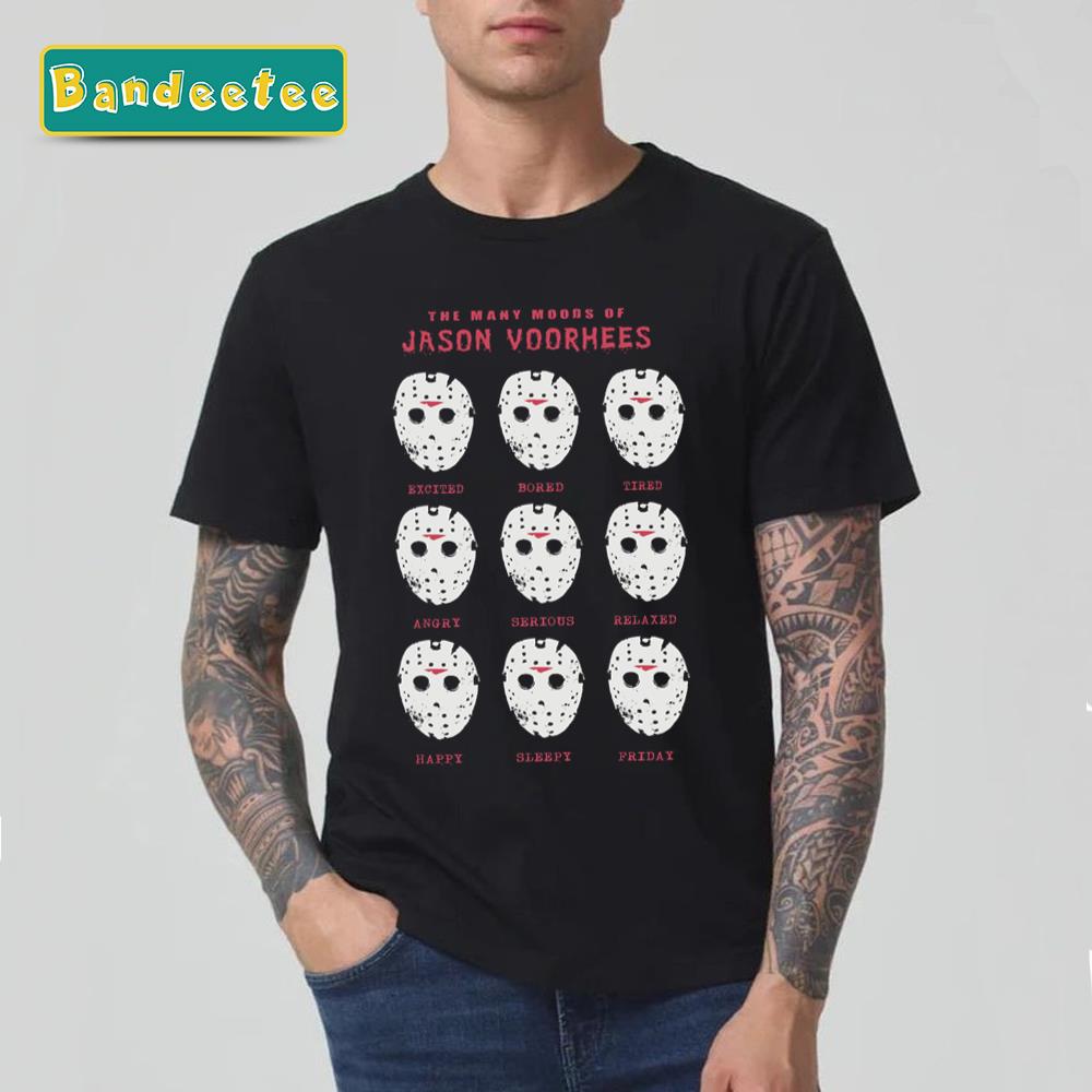 Emotions Jason Voorhees Art Friday Halloween Unisex T-Shirt