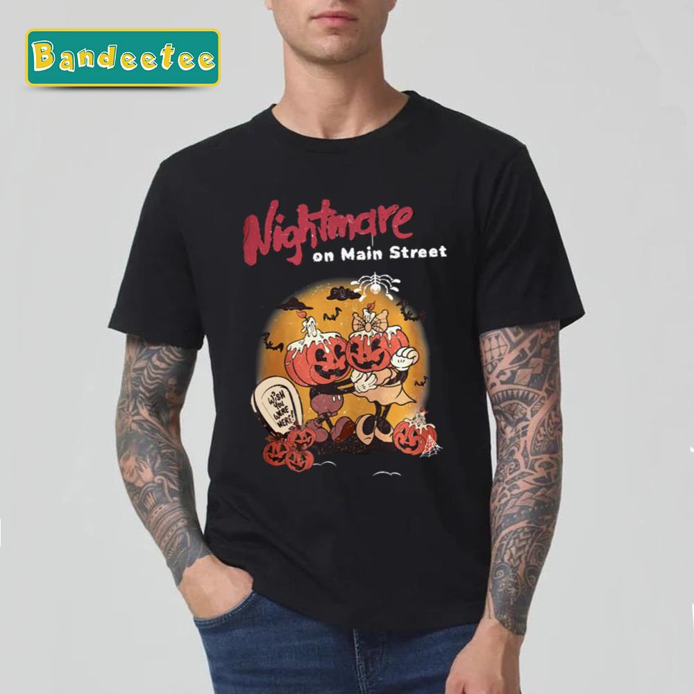 Halloween Pumpkin Mainstreet Unisex T-Shirt