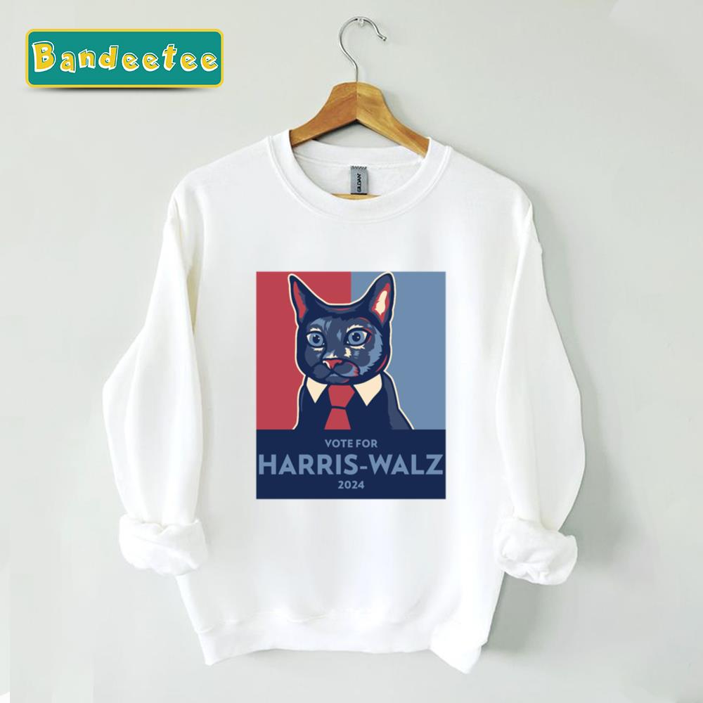 Harriswalz 2024 Cat Unisex T-Shirt