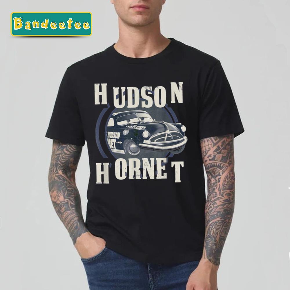 Hudson Hornet Badge Graphic Unisex T-Shirt