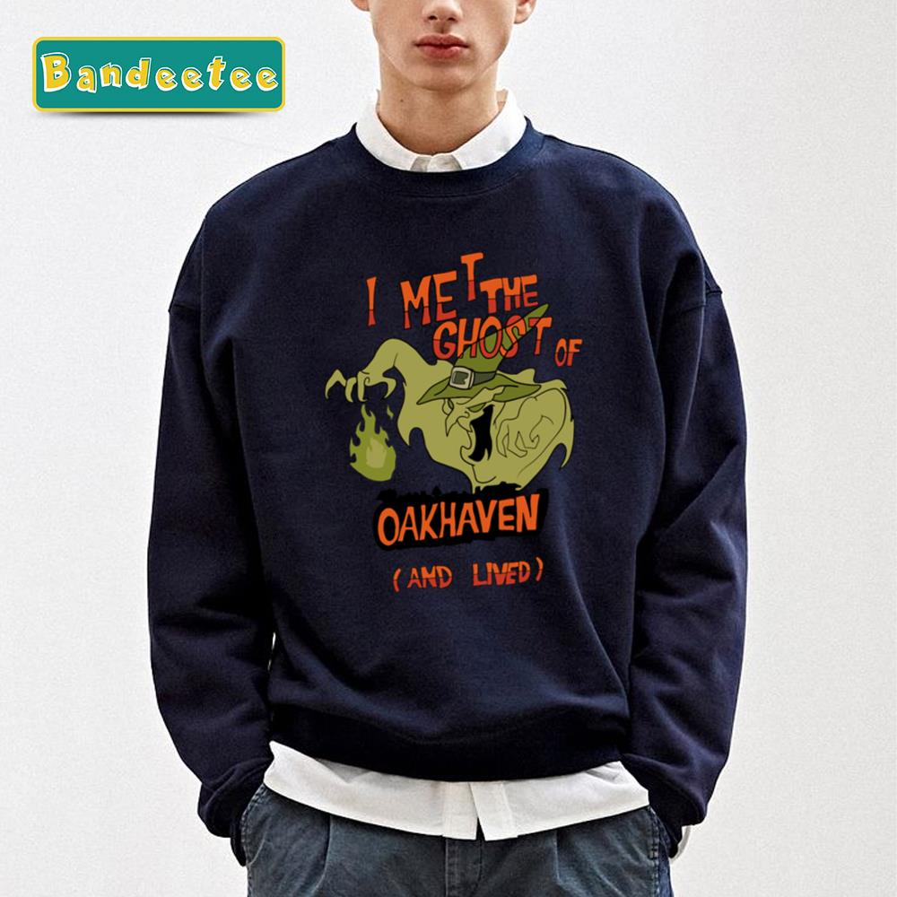 I Met The Ghost Of Oakhaven And Lived Halloween Unisex Sweatshirt