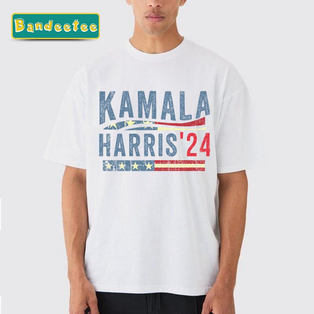 Kamala Harris 2024 Retro Design Unisex T-Shirt