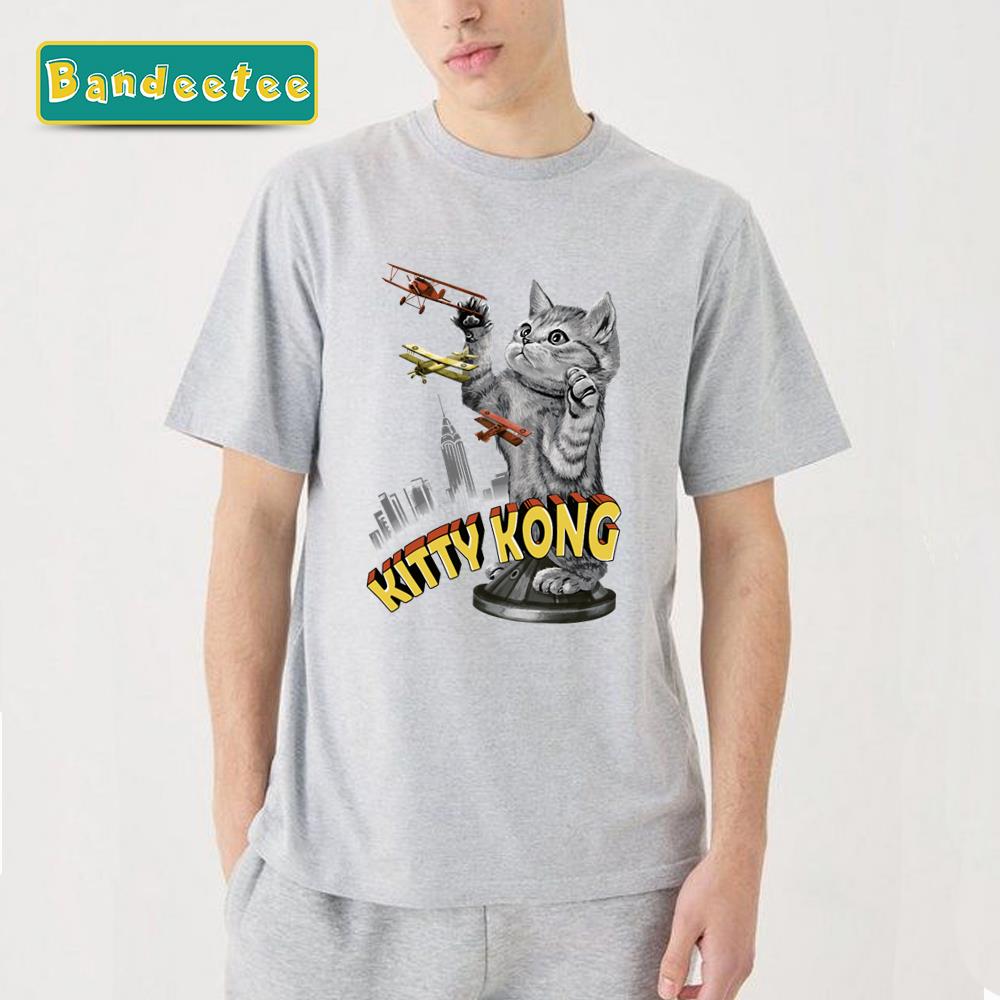 Kitty Kong Cat Lovers Unisex T-Shirt