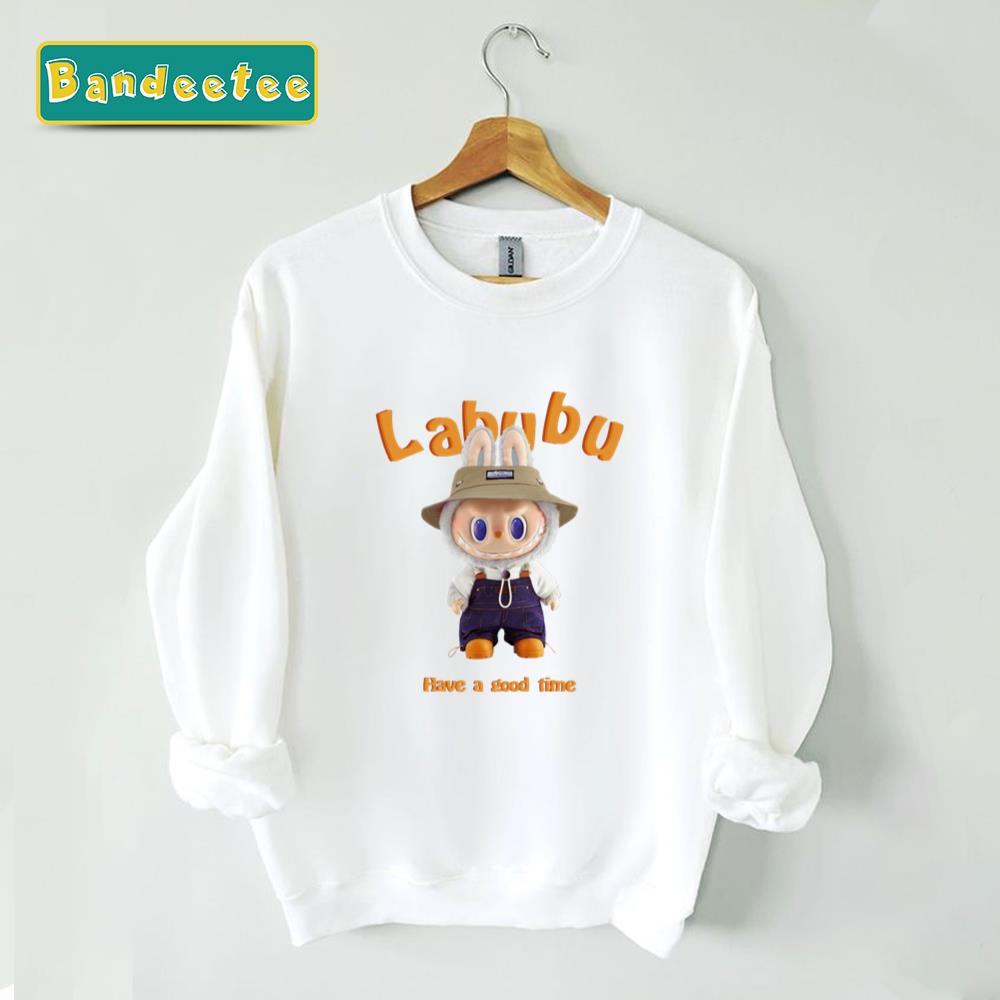 Labubu Yellow Have A Good Unisex Sweatshirt