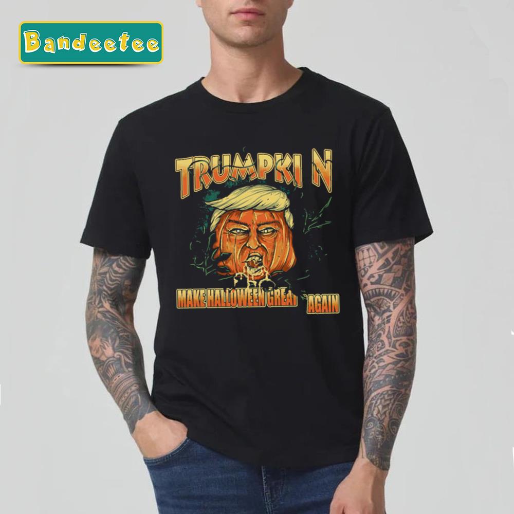 Make Great Again Zombie Trump Halloween Unisex T-Shirt