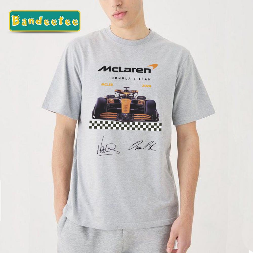 Mclaren Formula 1 Lando Norris Oscar Piastri Unisex T-Shirt