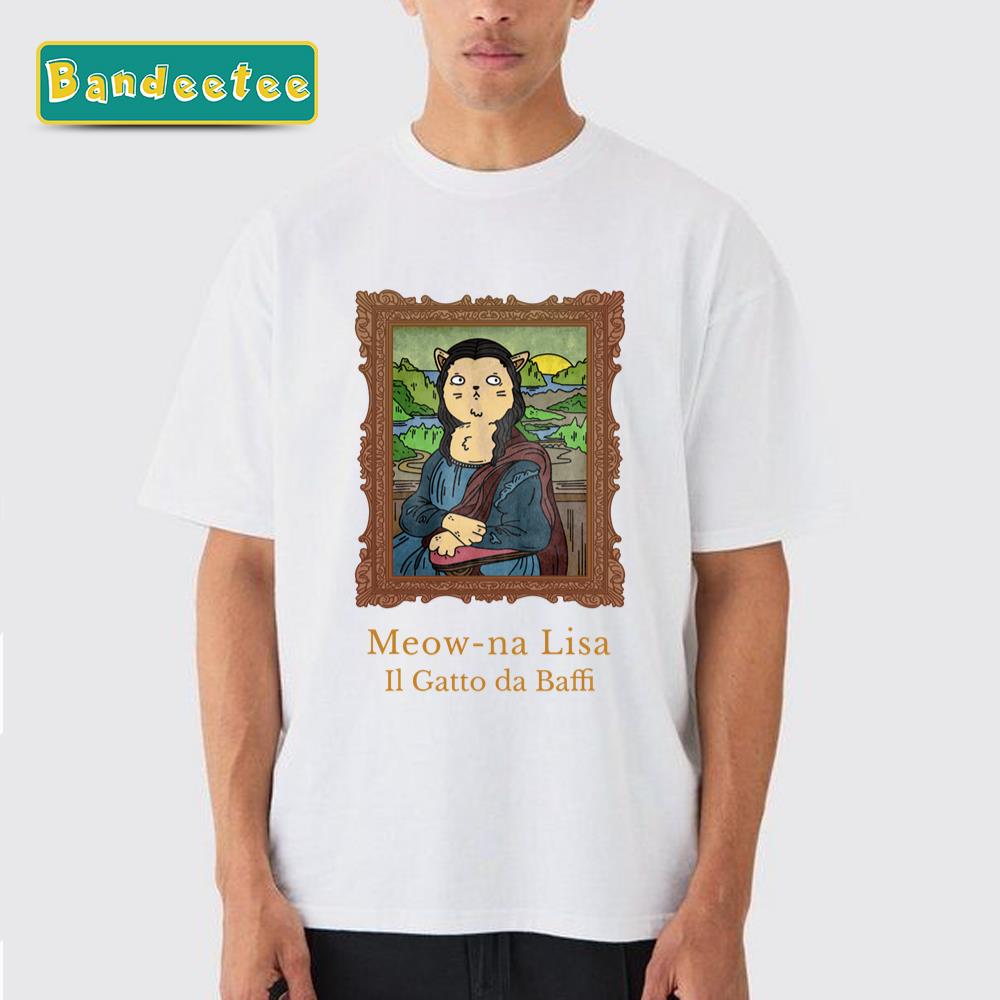 Mona Lisa Cat By Da Baffi