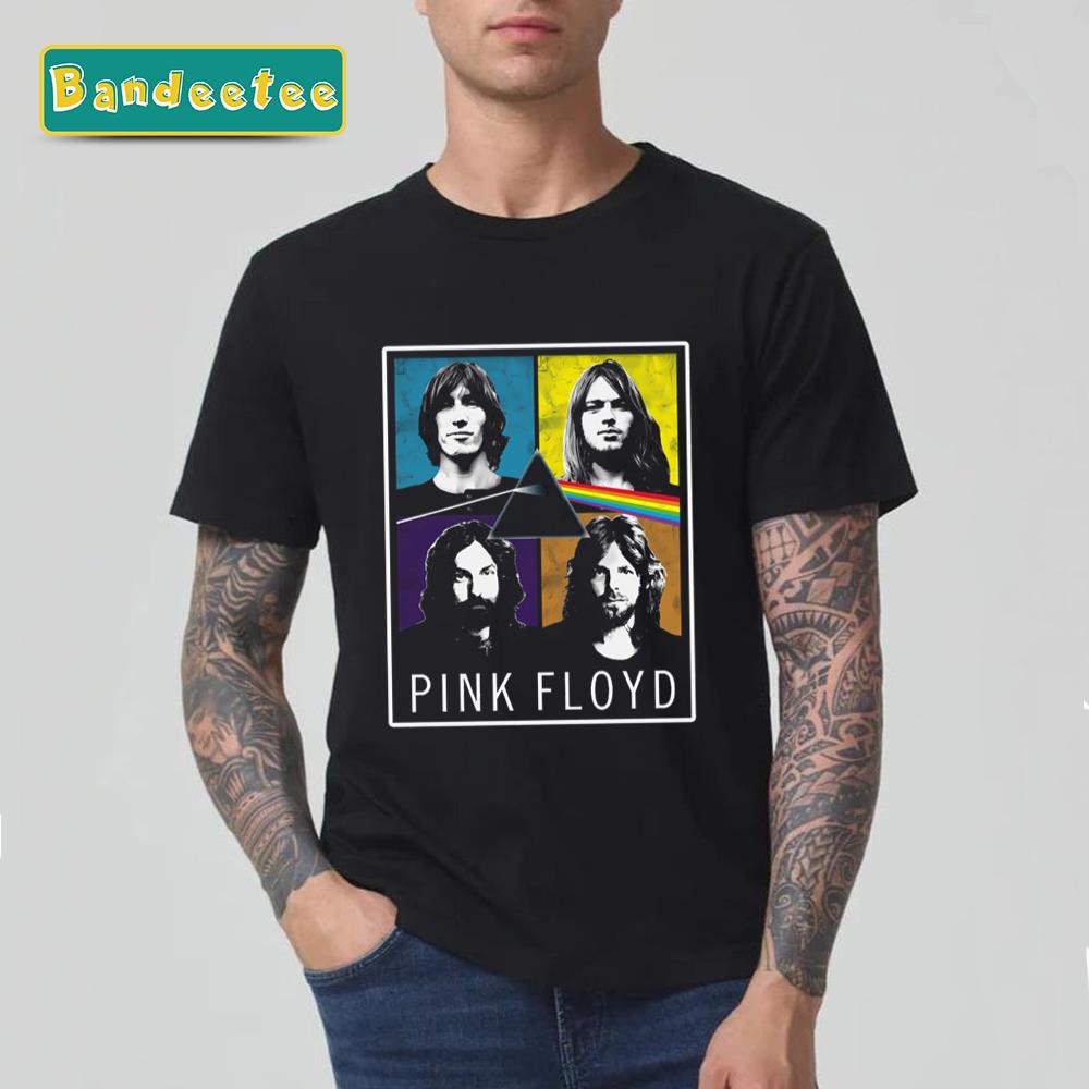 Pink Freud The Psychedelic Pink Floyd Rock Band T-Shirt