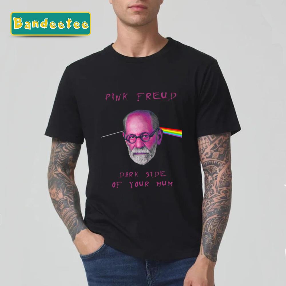 Psychology Freud Pink Dark Side Pink Floyd Rock Band T-Shirt