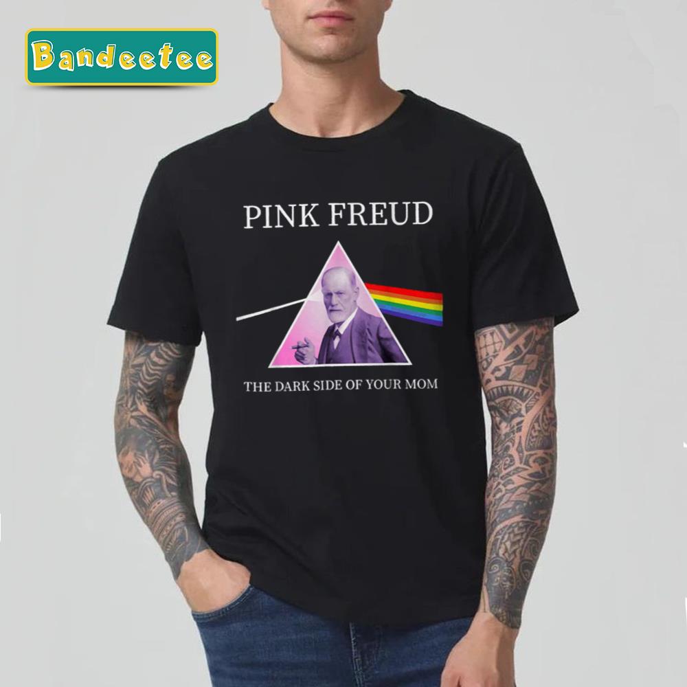 Pink Freud The Psychedelic Pink Floyd Rock Band T-Shirt