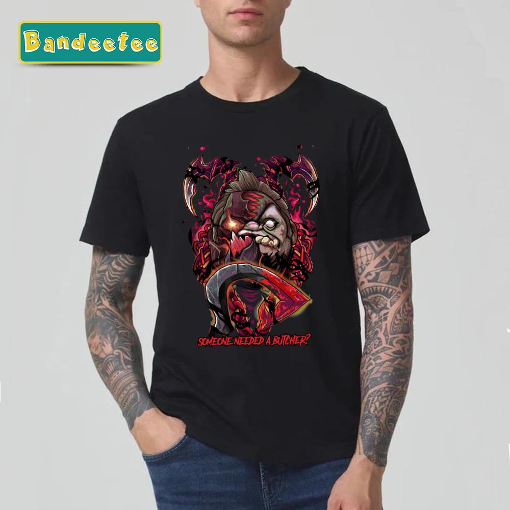 Pudge Arcana V3 Dota Unisex T-Shirt