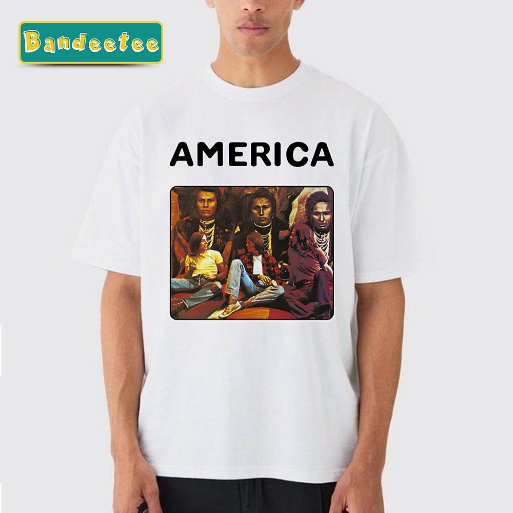 Retro America Band Rock Gift Unisex T-Shirt