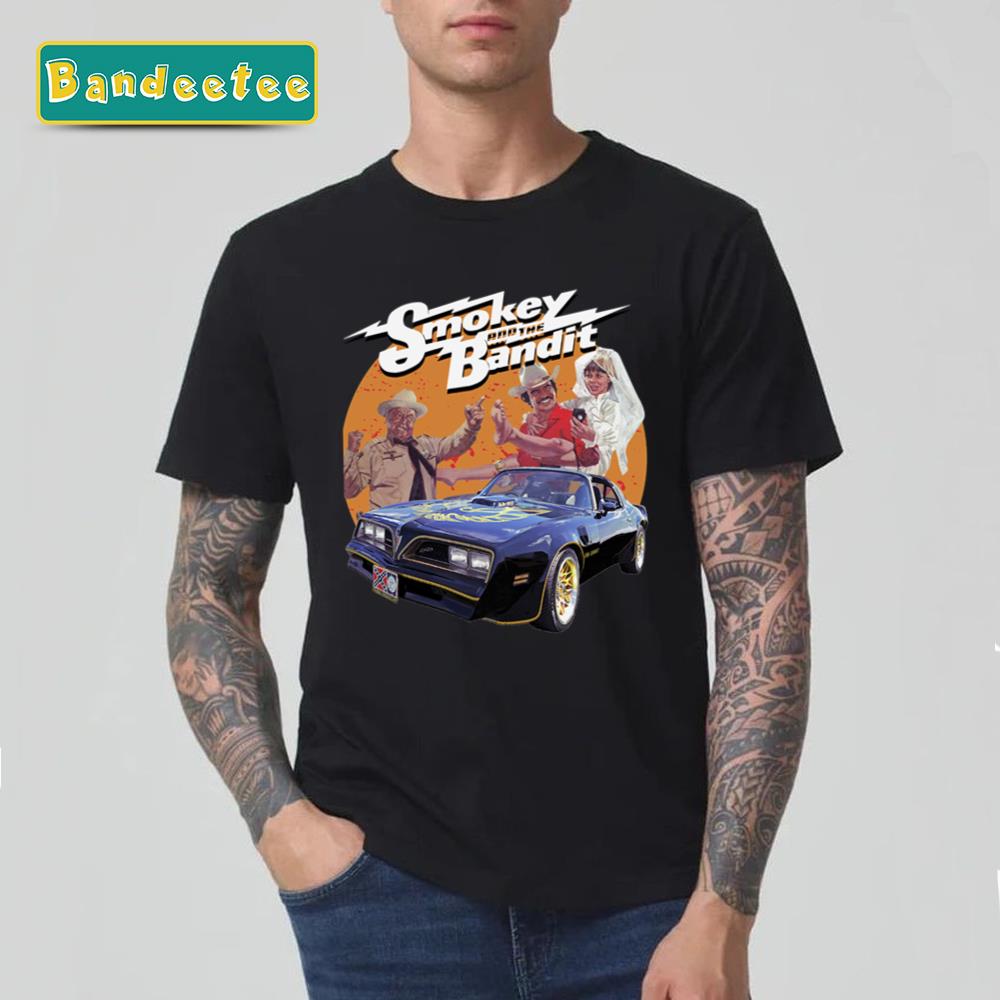 Smokey The Bandit Smile Face Art Unisex T-Shirt