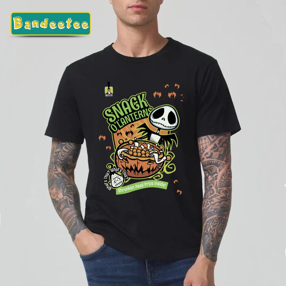 Snack O’lanterns Nightmare Christmas Boogie Halloween Unisex T-Shirt