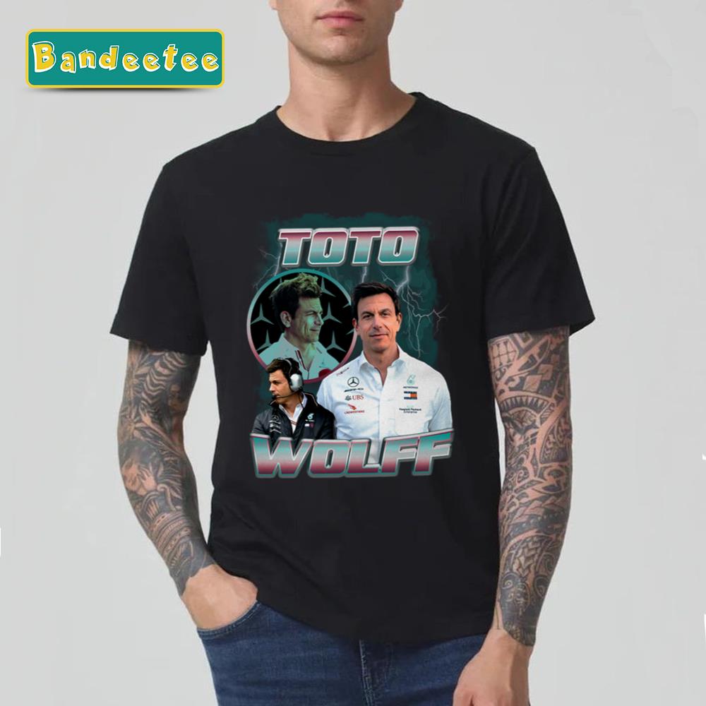 Toto Wolff 80’s Formula One Unisex T-Shirt