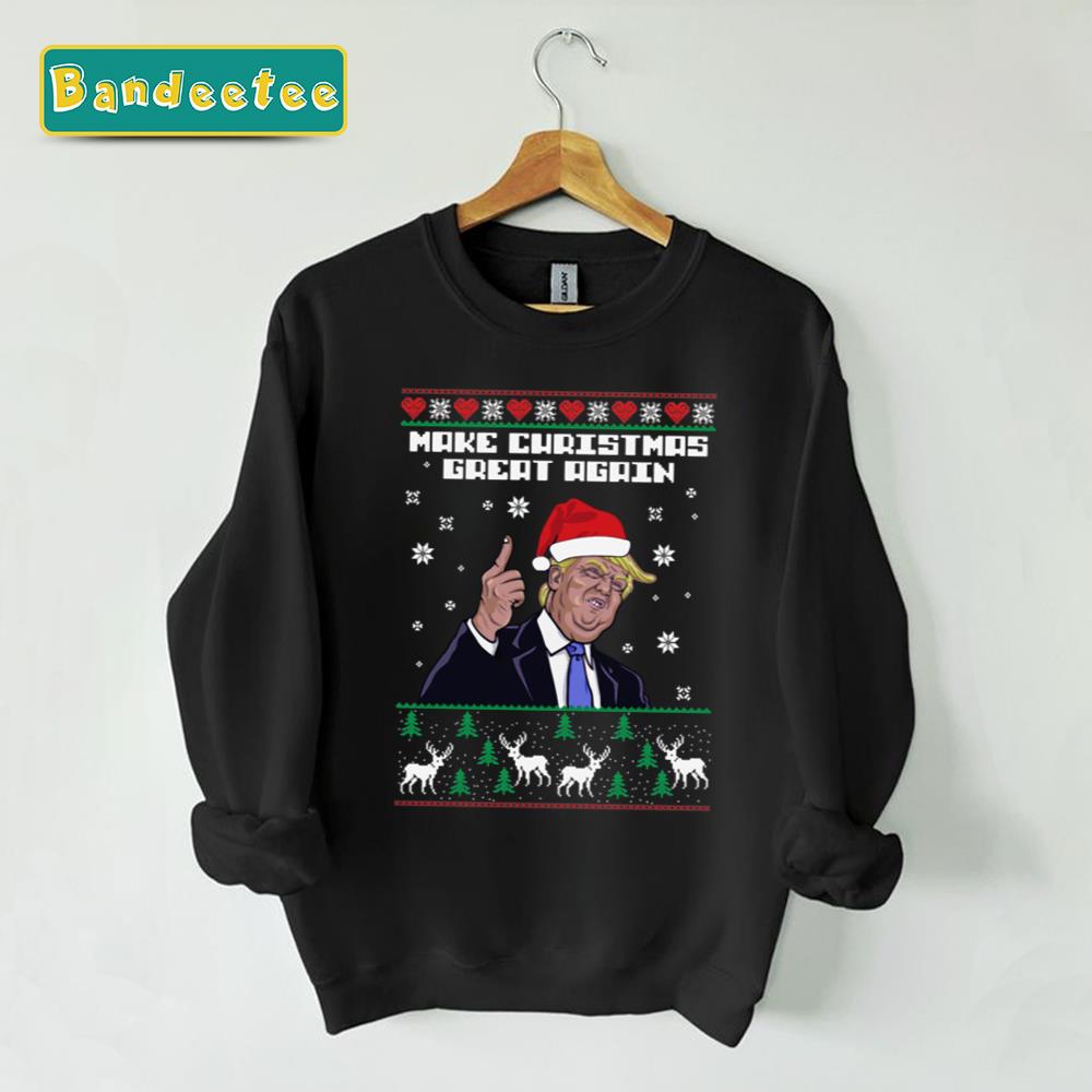 Trump Make Christmas Great Again Ugly Christmas