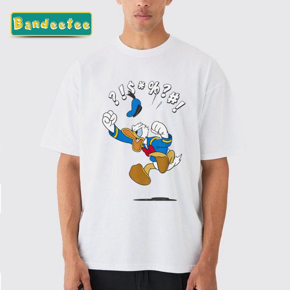 Tv Show Donald Duck Angry Unisex T-Shirt