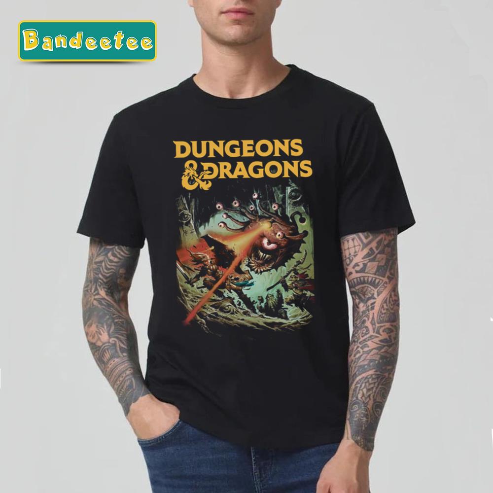 Vintage Photograp Dungeons And Dragons Unisex T-Shirt