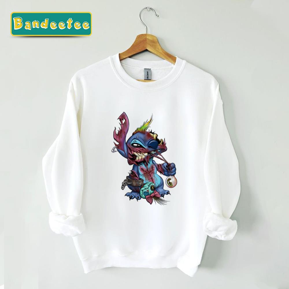 Zombie Halloween Stitch Unisex Sweatshirt