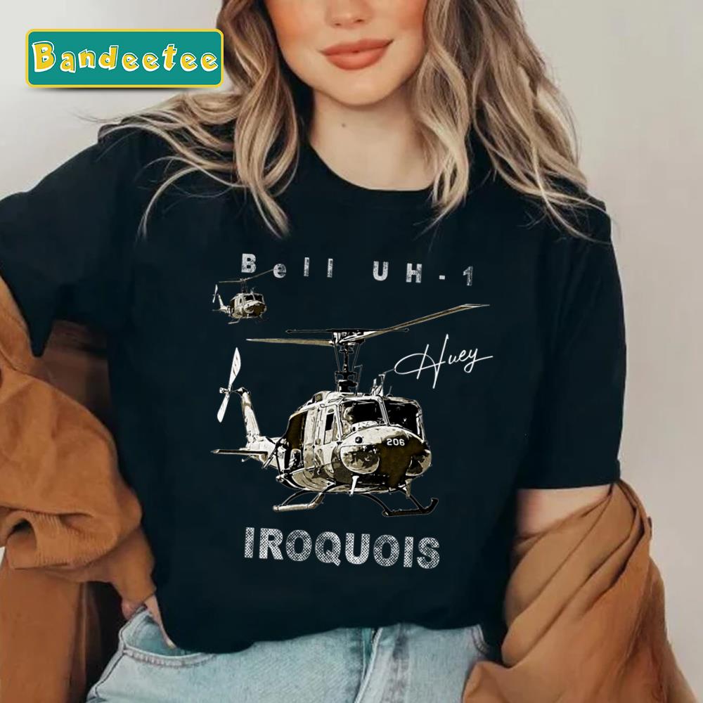 Bell Uh1 Iroquois Helicopter Unisex T-Shirt