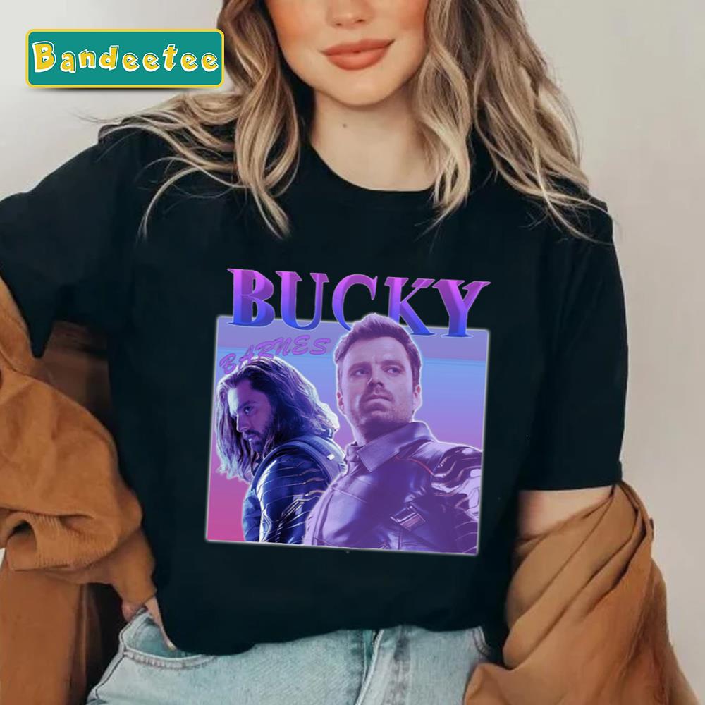 Bucky 90’s Vintage Homage Winter Soldier Unisex T-Shirt