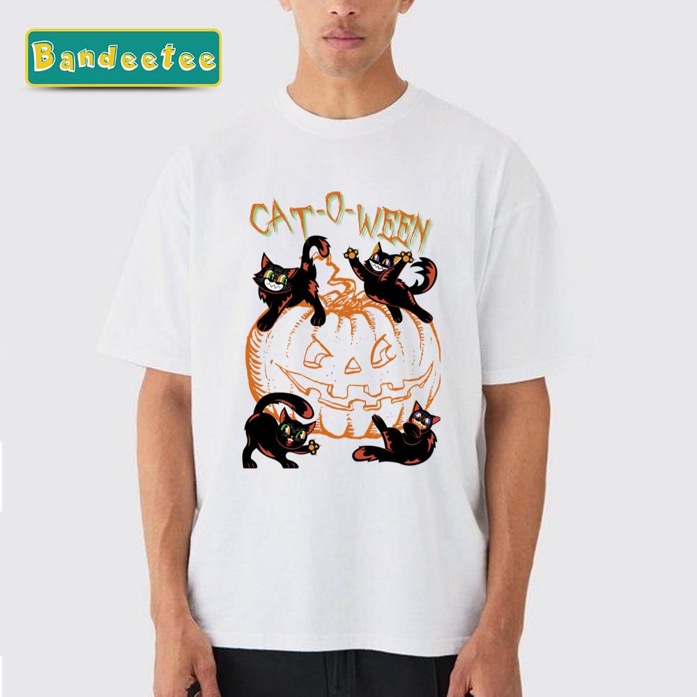 Cat Of Ween Halloween Unisex T-Shirt