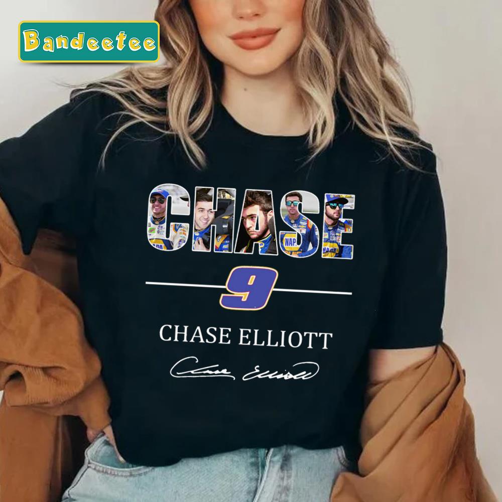 Chase 9 Chase Elliott Signature Unisex T-Shirt