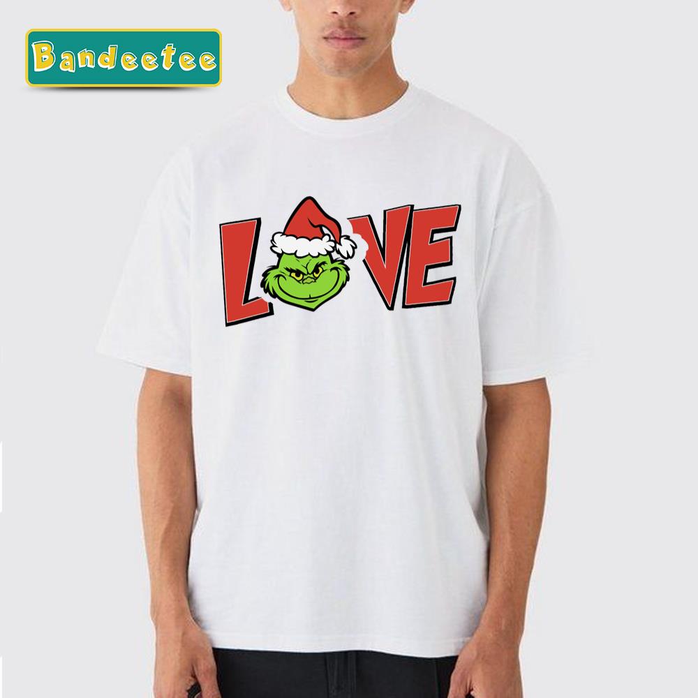 Grinch Love Christmas Unisex T-Shirt