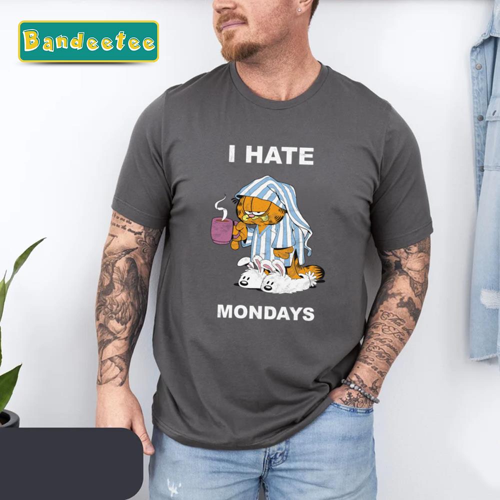 I Hate Monday Garfield Cat Unisex T-Shirt