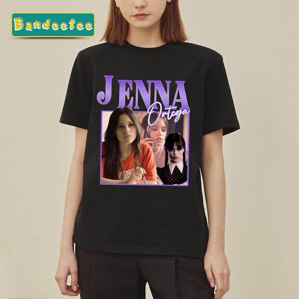 Jenna Marie Ortega Wednessday Halloween Unisex T-Shirt