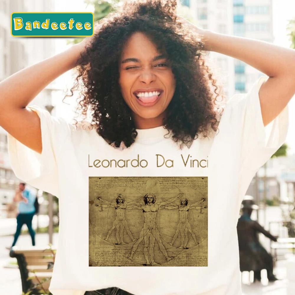 Leonardo Da Vinci The Human Unisex T-Shirt