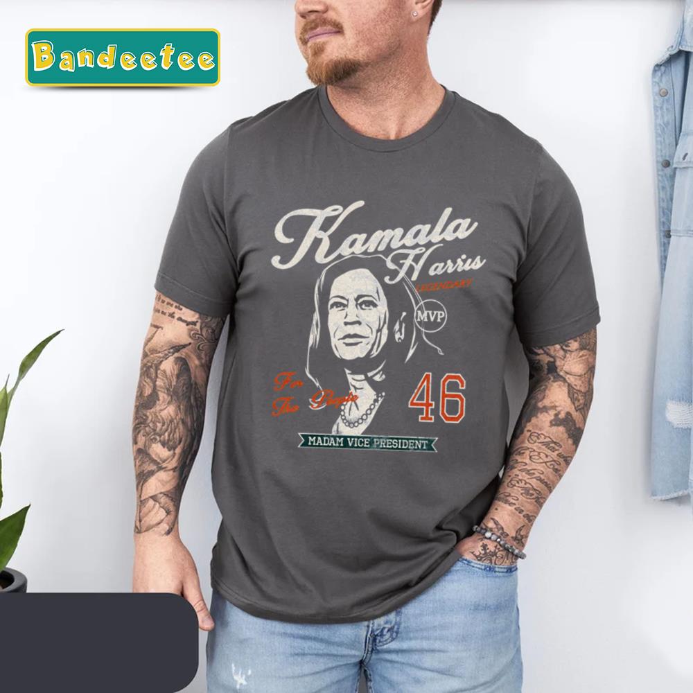 Madam Vice President Kamala Harris Vintage Unisex T-Shirt