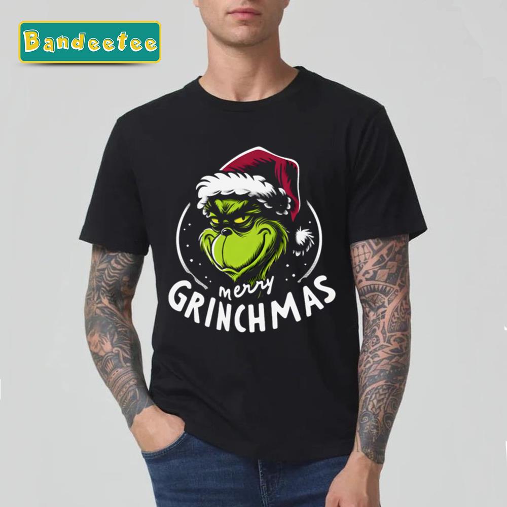 Merry Grinchmas Christmas Unisex T-Shirt