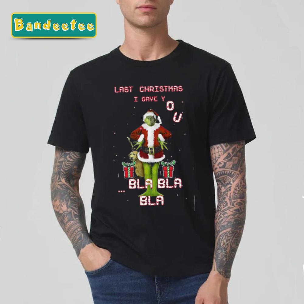 Merry Grinchmas Christmas Unisex T-Shirt