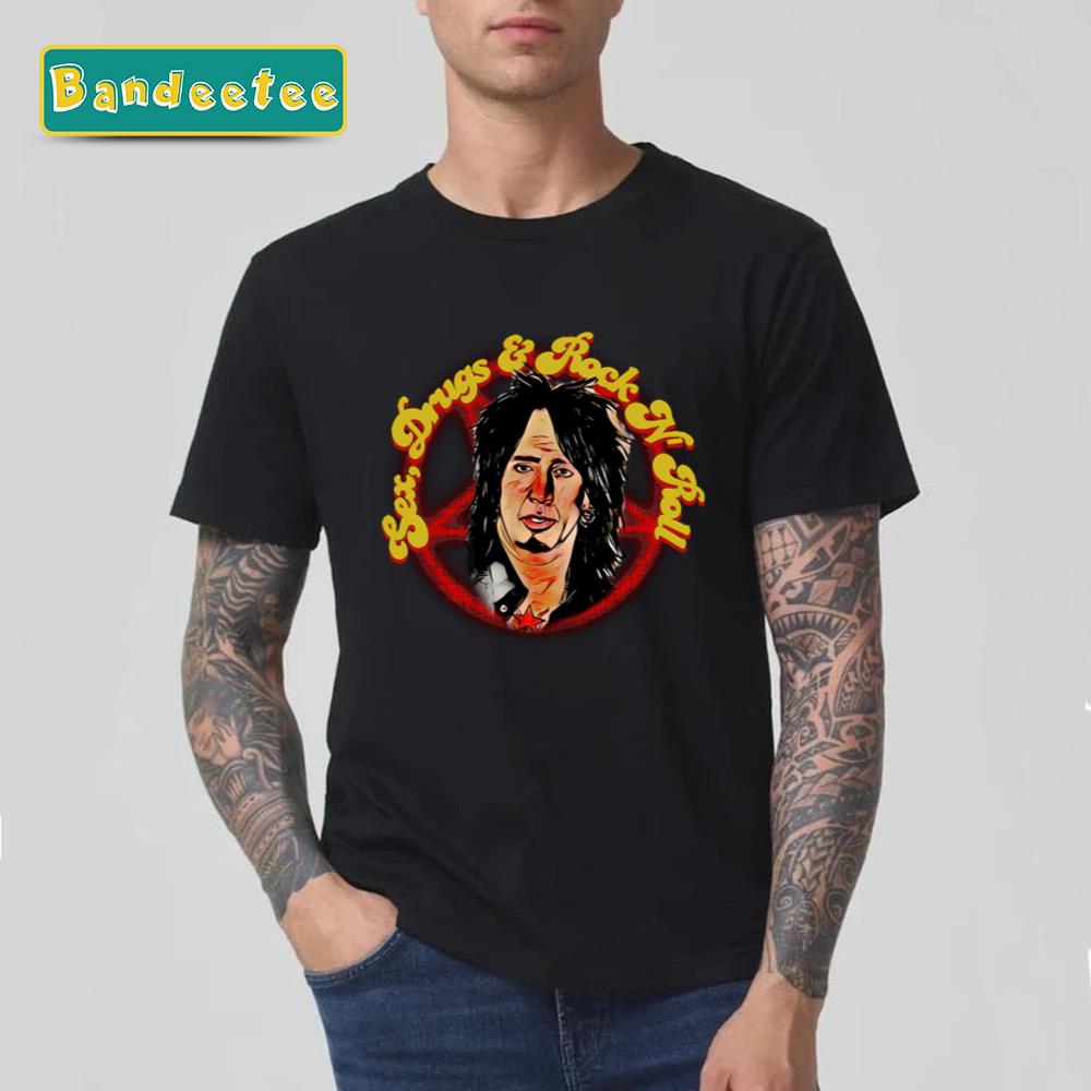 Níkkí Síxx Mugshot Mick Mars Unisex T-Shirt