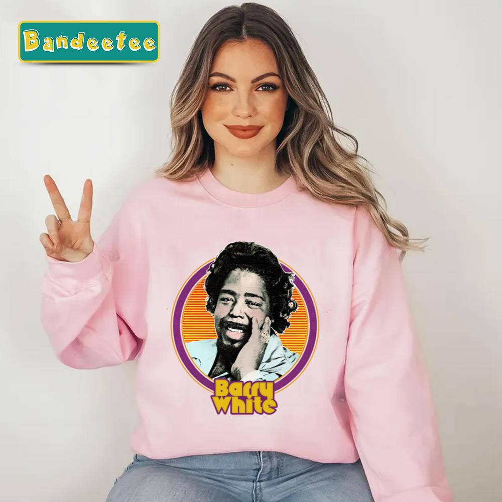 Original Retro Style Barry White Design Unisex T-Shirt