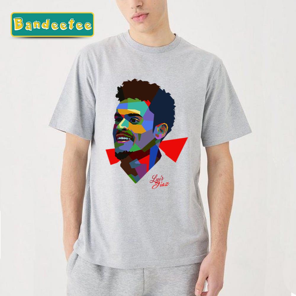 Pop Art Luis Diaz Soccer Player Unisex T-Shirt