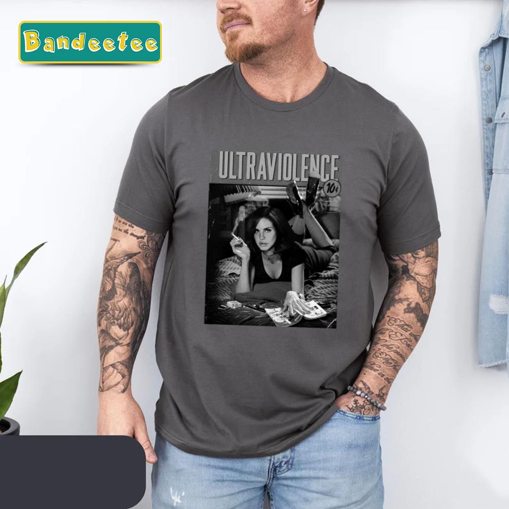 Rey Doing Pulp Fiction Lana Del Rey Unisex T-Shirt